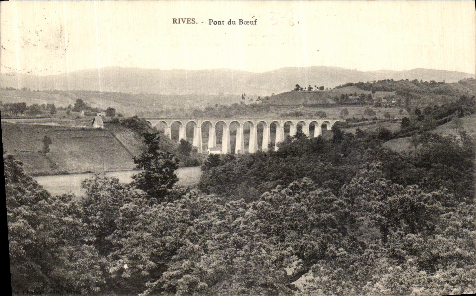VINTAGE POSTCARD Banks Bridge of Ox