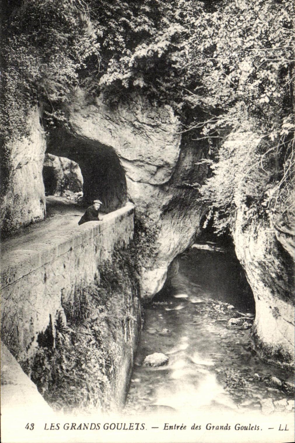 VINTAGE POSTCARD Great Narrow parts Entered of the Great Narrow parts