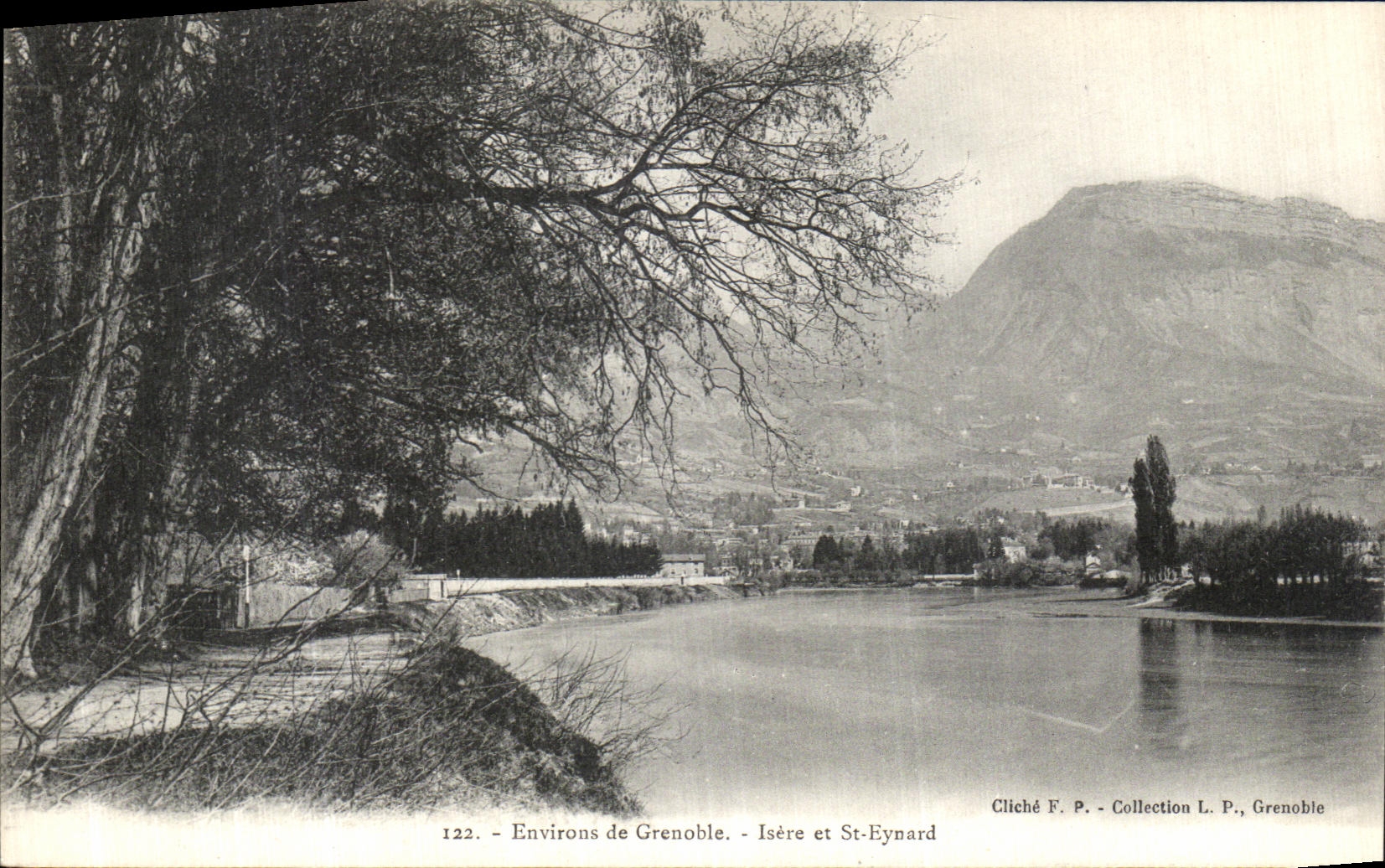 VINTAGE POSTCARD Surroundings Of Grenoble and St Eynard