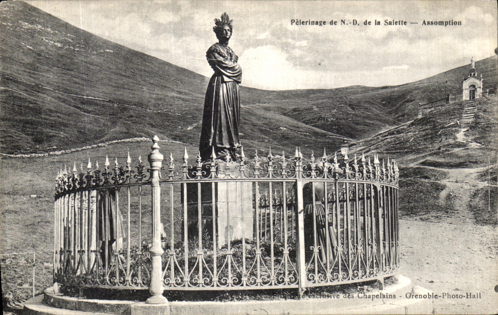 VINTAGE POSTCARD Peterinage of NR D of Salette Assumption