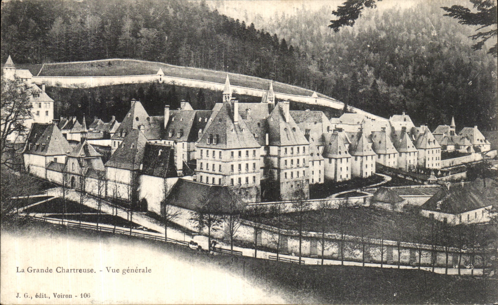 Opinion chartreuse grande de Dauphine de la POSTAL de la VENDIMIA