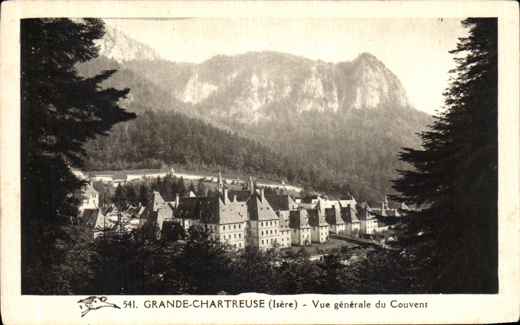 Opinion chartreuse grande de la POSTAL de la VENDIMIA del convento