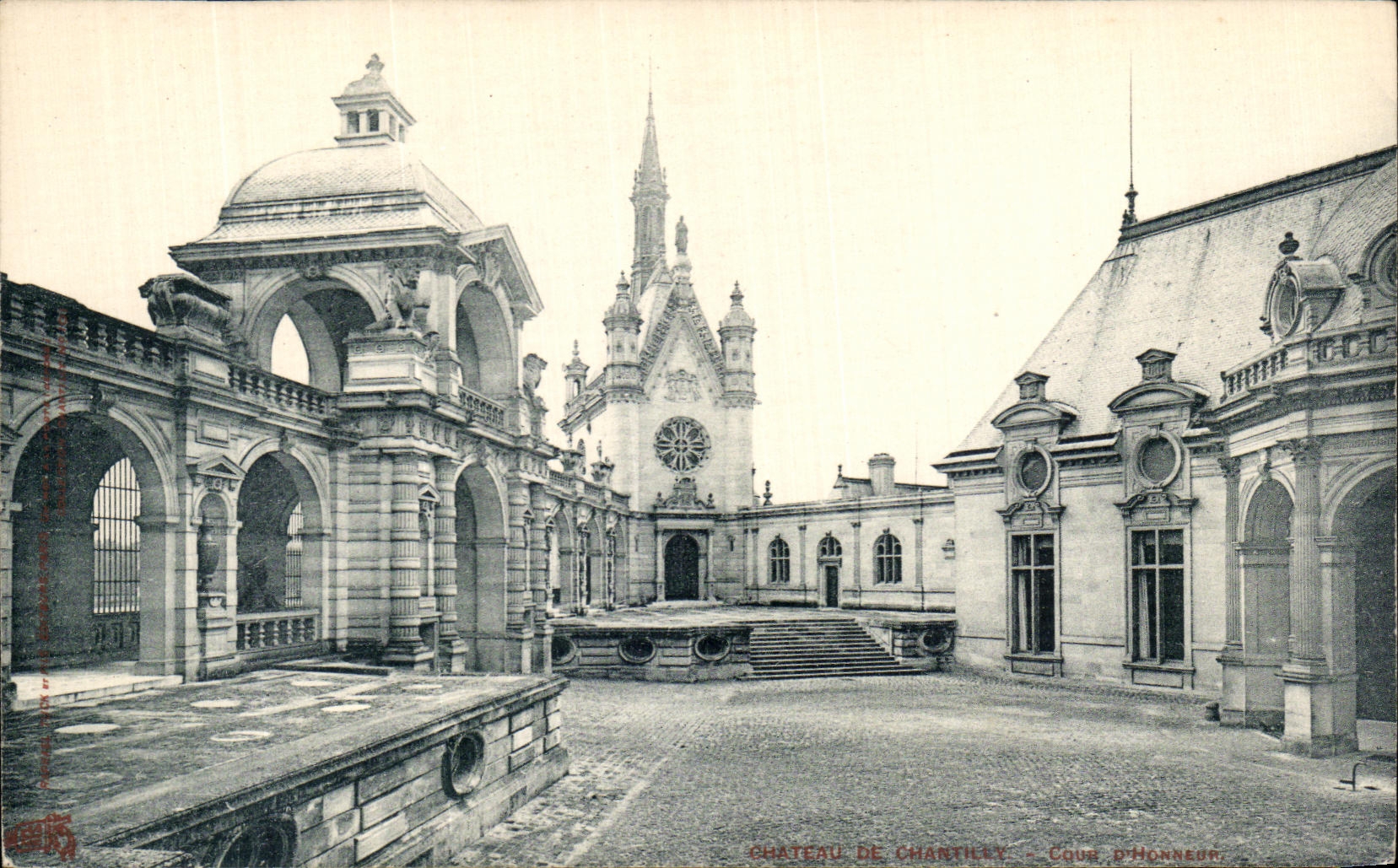 CPA Chateau De Chantilly