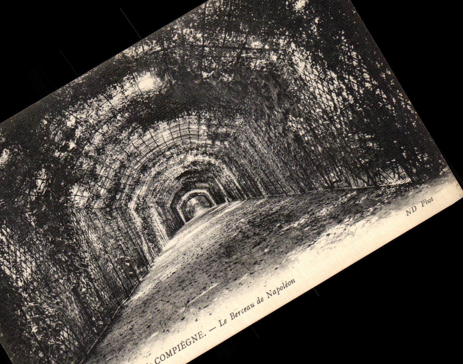 VINTAGE POSTCARD Compiegne the Cradle of Napoleon 1st