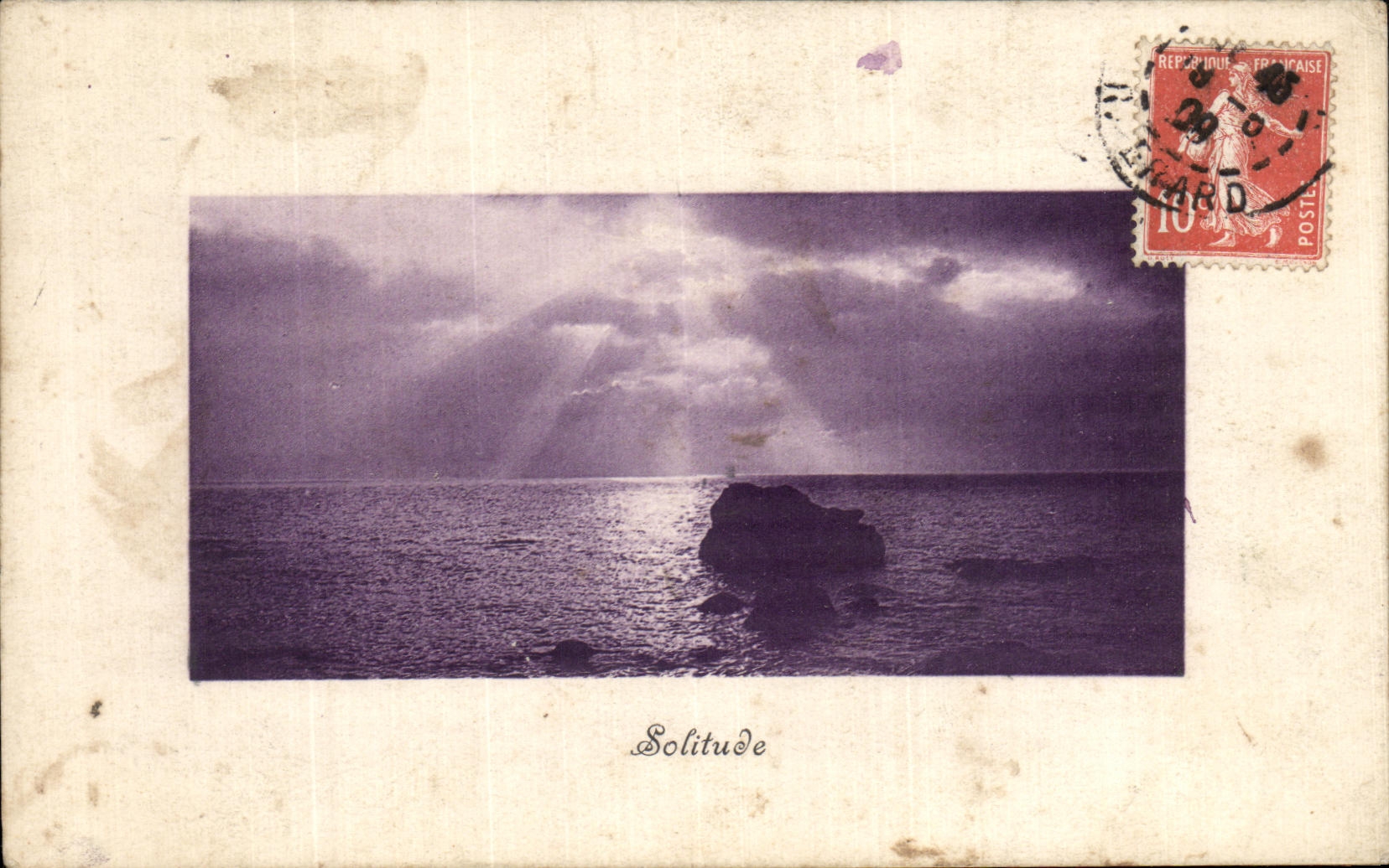 Soledad de la POSTAL de la VENDIMIA