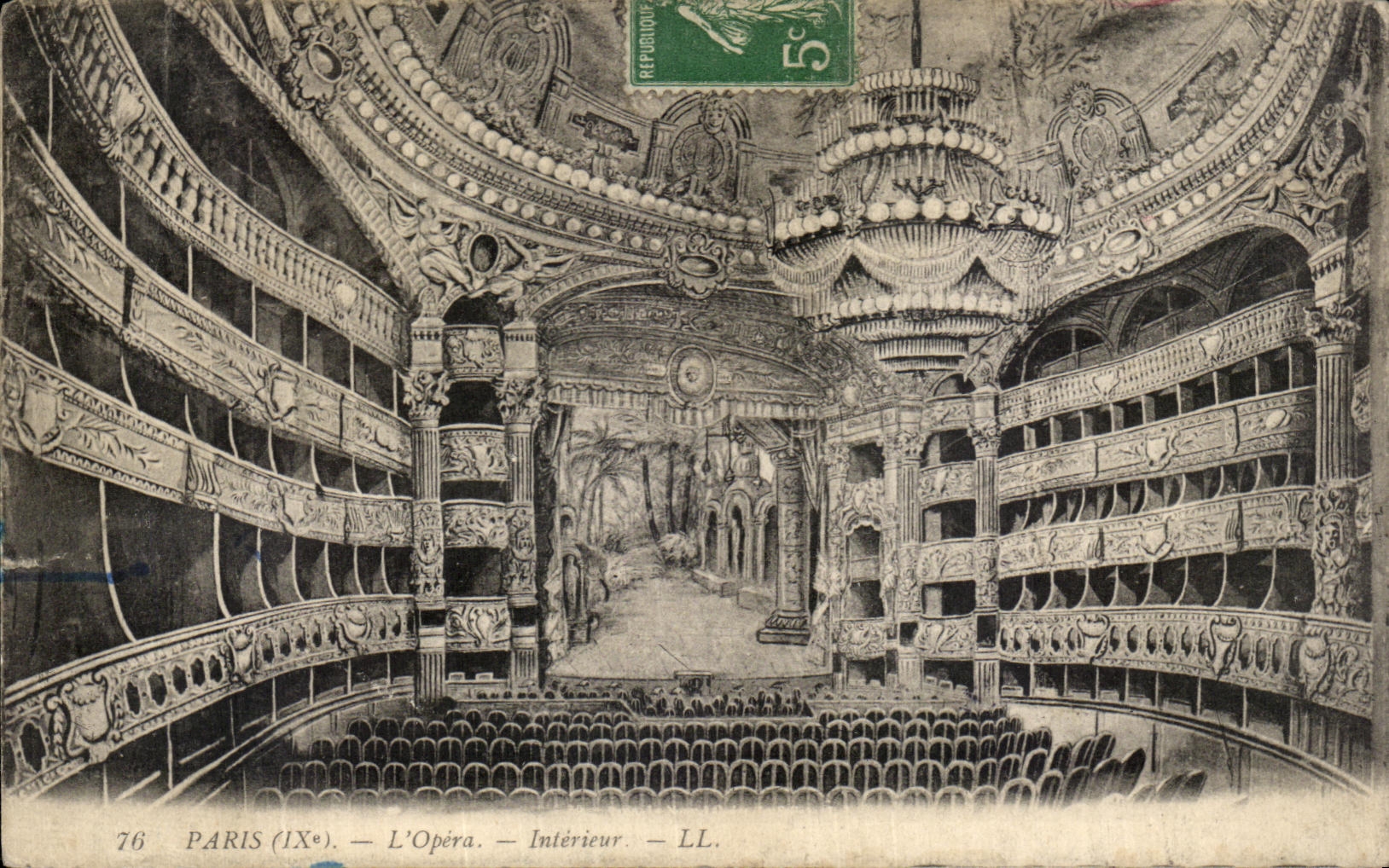 CPA Paris L Opera Interieur