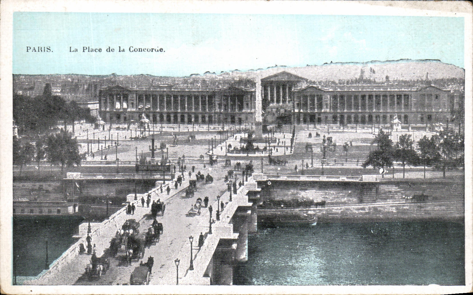 CPA Paris La Place de La Concorde