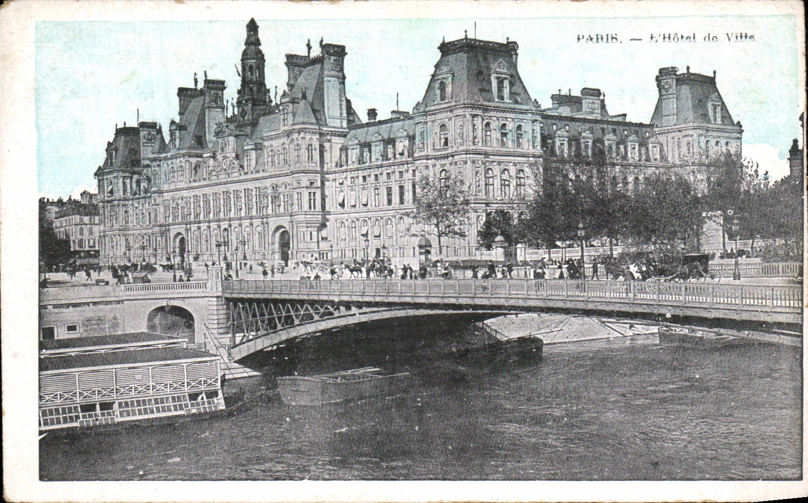 CPA Paris L Hotel de Ville