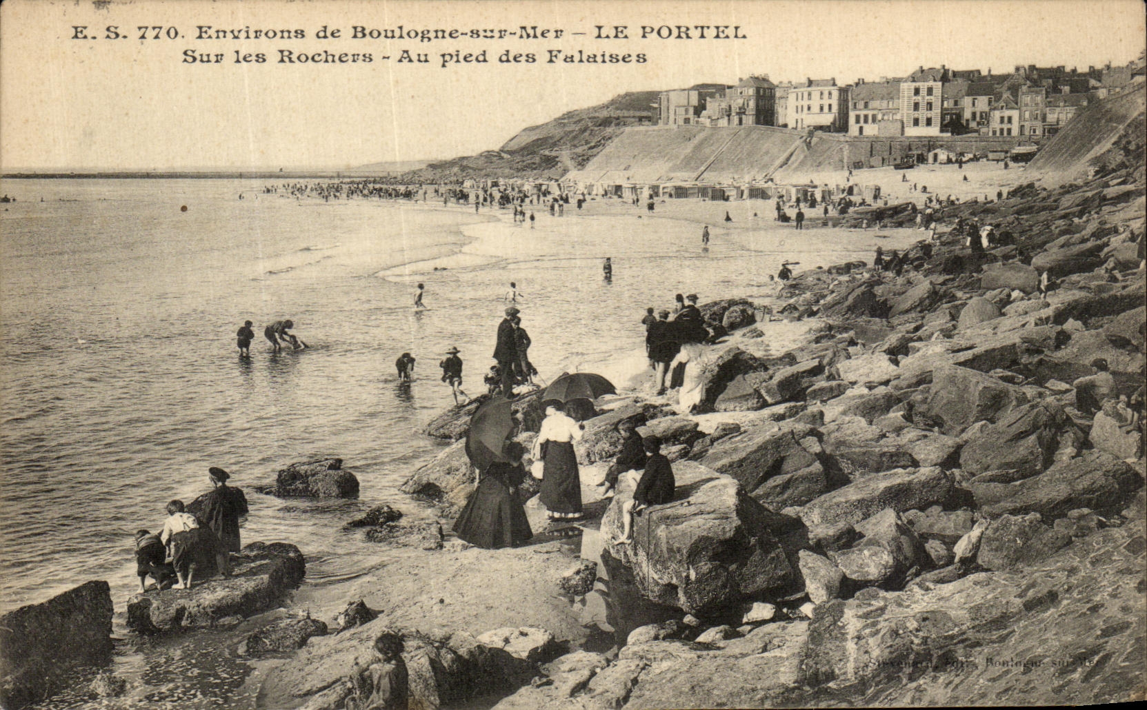 VINTAGE POSTCARD Portel Surroundings of Boulogne On Sea