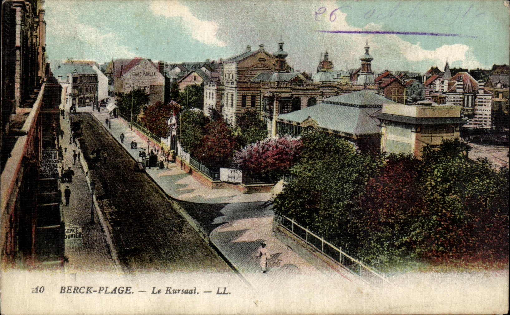 VINTAGE POSTCARD Berck Beach Kursaal