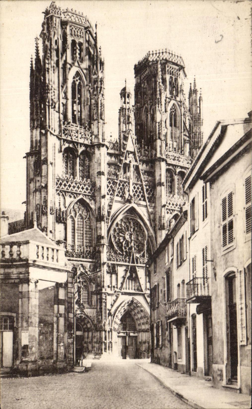 POSTAL Toul de la VENDIMIA la catedral