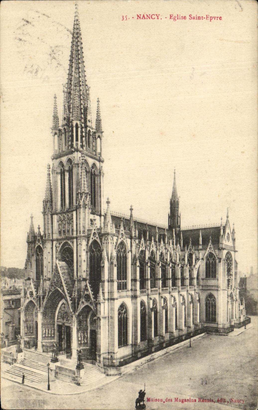 CPA Nancy Eglise Saint Epvre