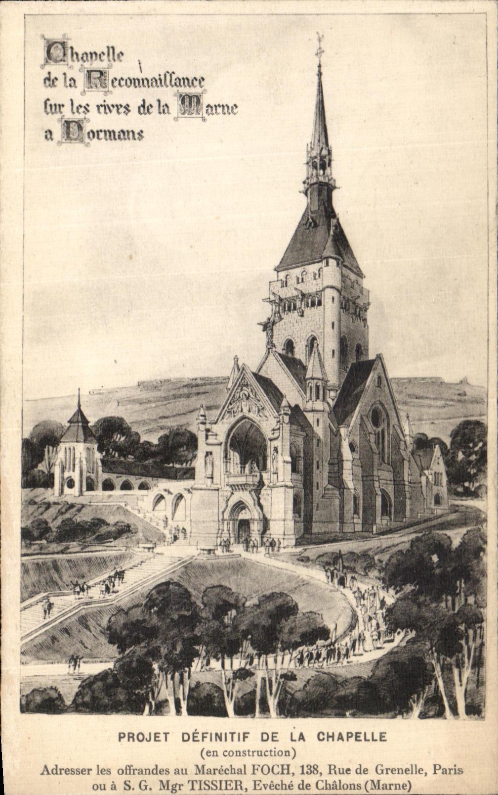 VINTAGE POSTCARD Final draft Of the Dormans Vault