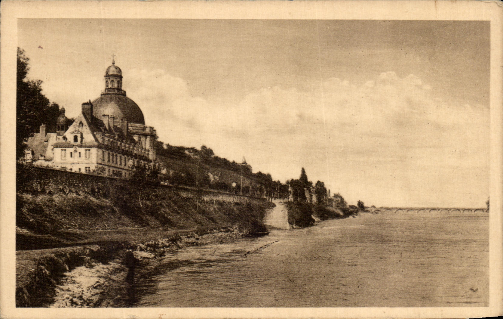 CPA Saumur N D Ardilliers Vue Sur La Loire