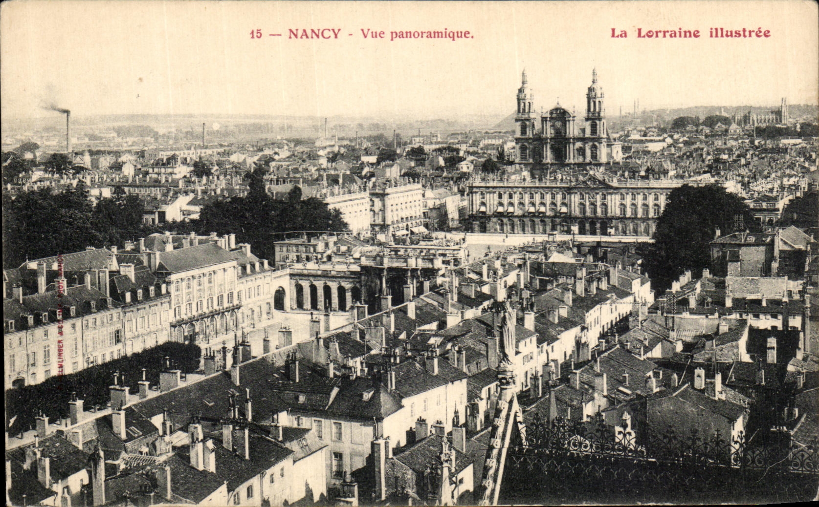 CPA Nancy Vue Panoramique 