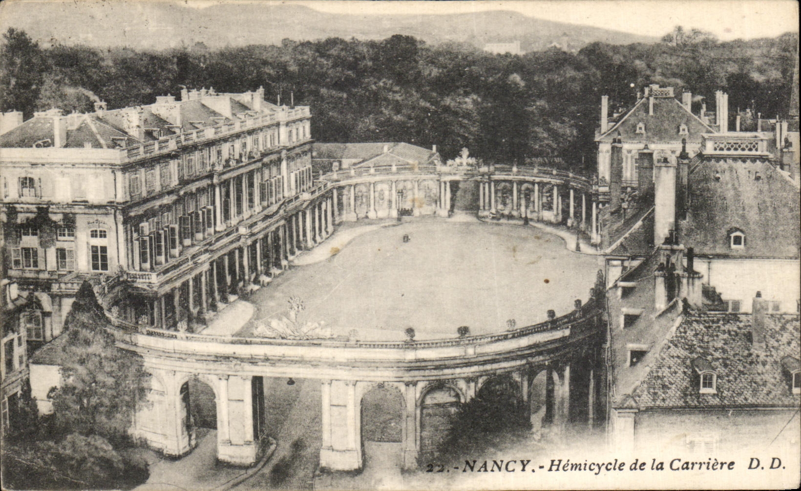 CPA Nancy Hemicycle de La Carriere