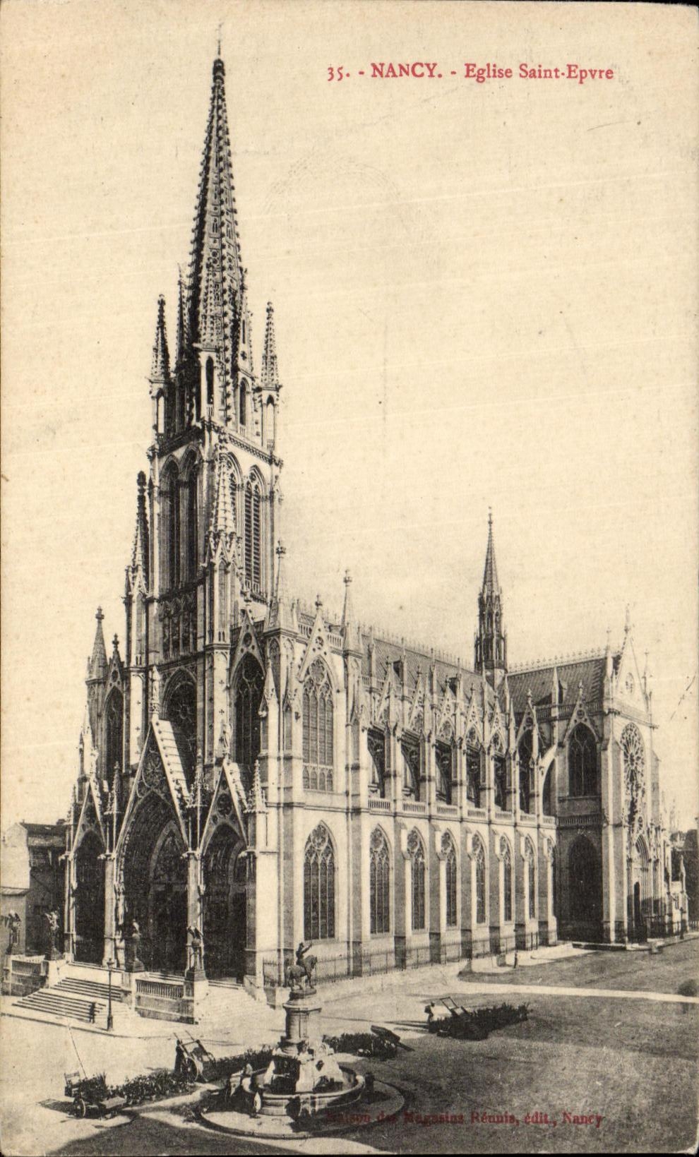 CPA Nancy Eglise Saint Epvre 