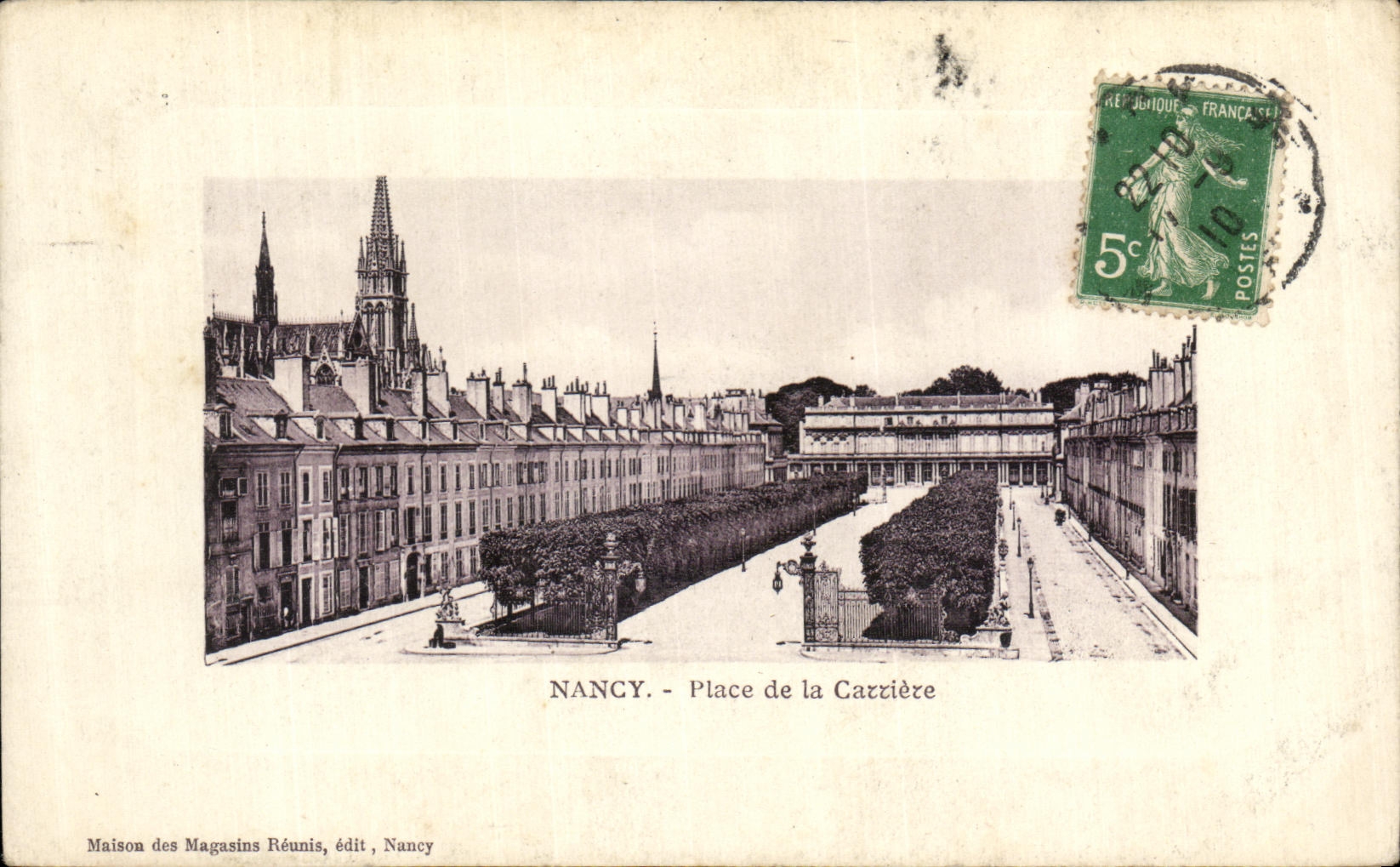CPA Nancy Place de la Carriere
