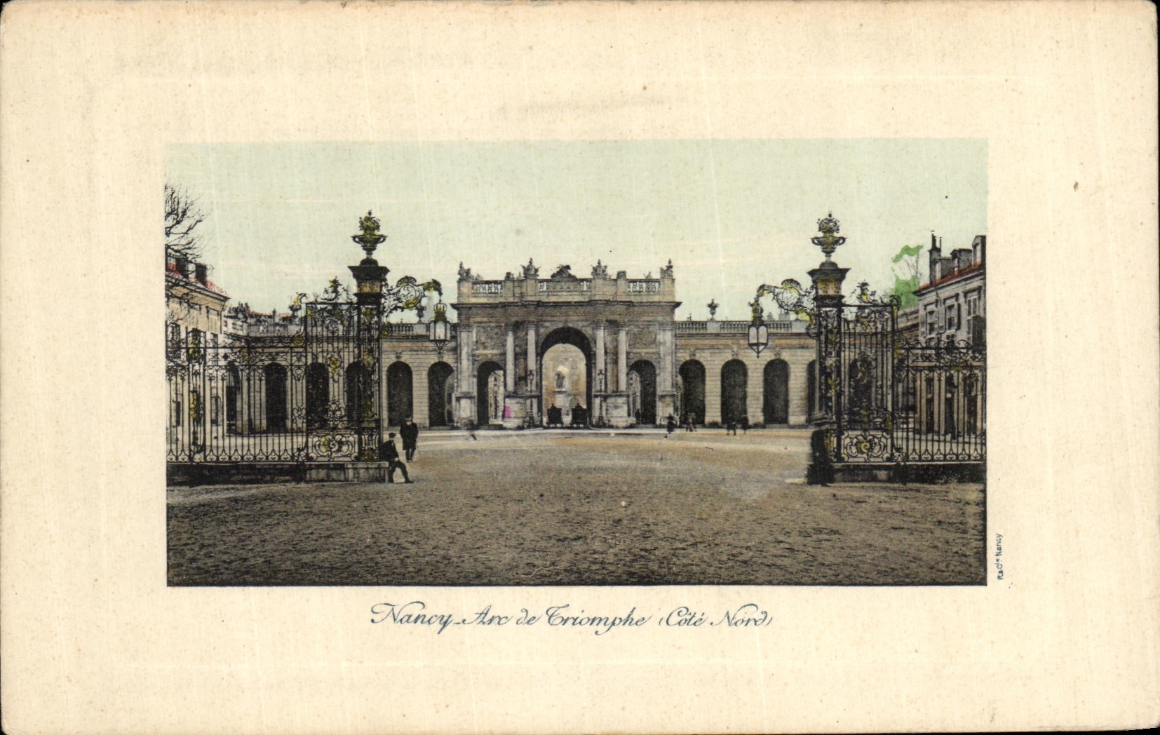 CPA Nancy Arc de Triomphe Cote Nord 