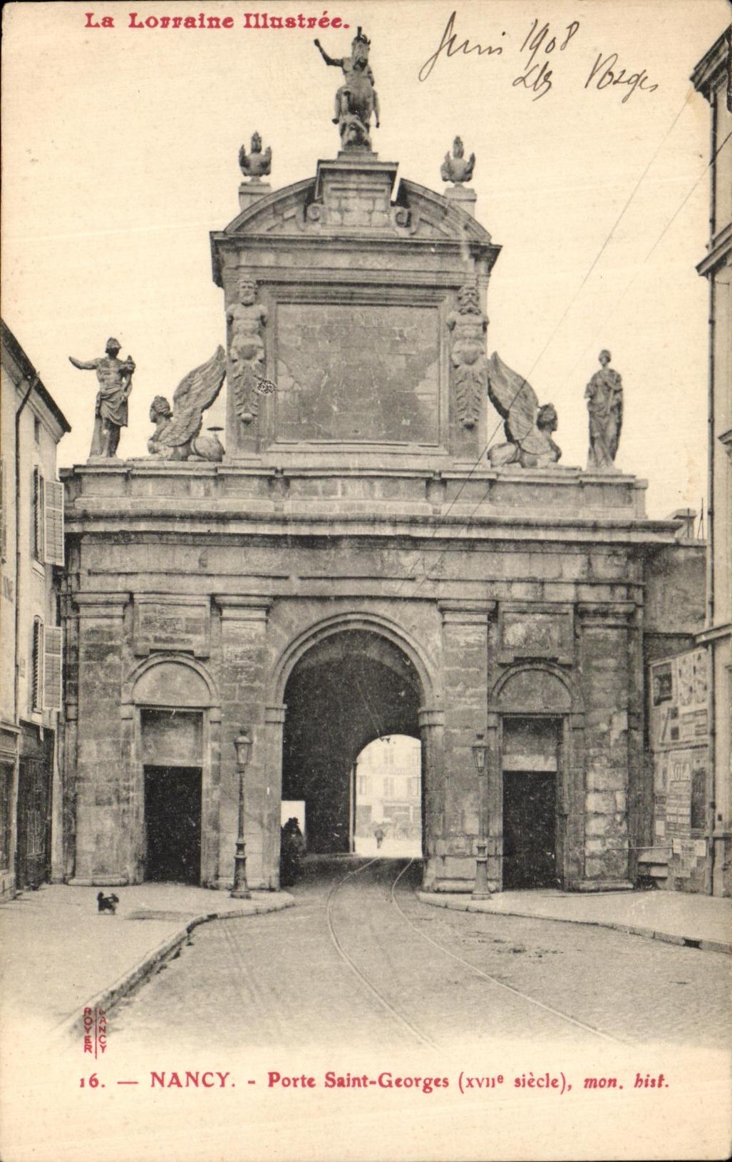 CPA Nancy Porte Saint Georges 