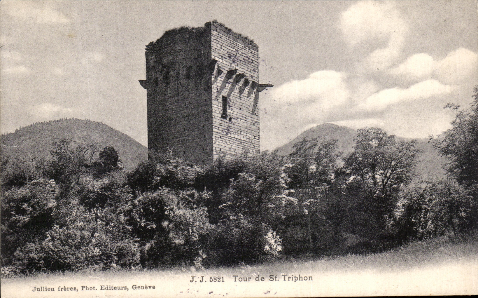 VINTAGE POSTCARD Turn of St Triphon