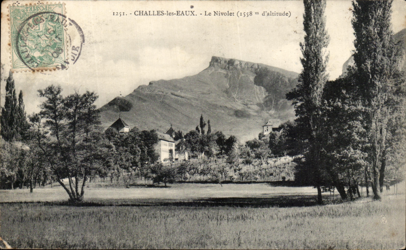 VINTAGE POSTCARD Shawls Water Nivolet