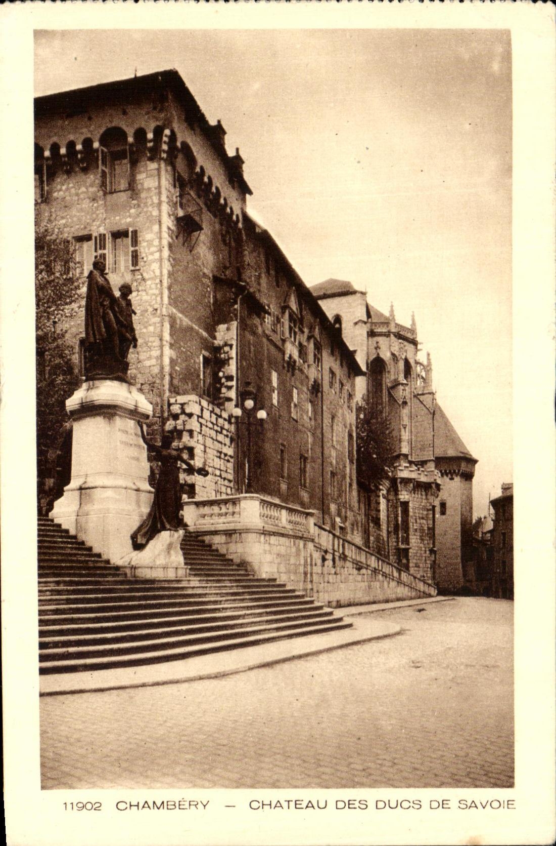 VINTAGE POSTCARD Chambery Castle Of the Dukes Of Savoy