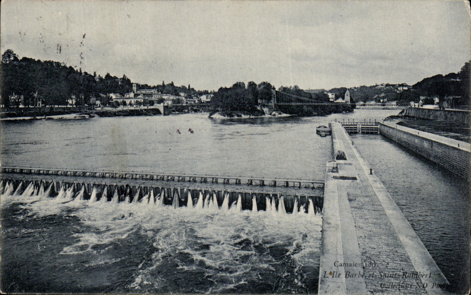VINTAGE POSTCARD L Island Beard and Holy Rambert