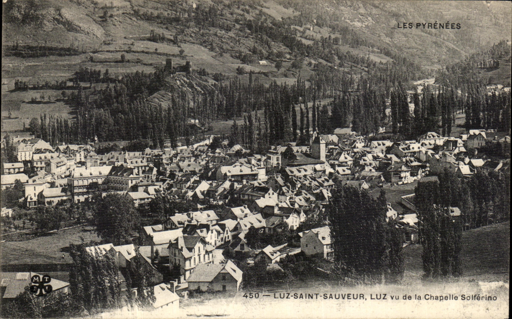 VINTAGE POSTCARD Holy Luz Saver seen of the Solferino vault
