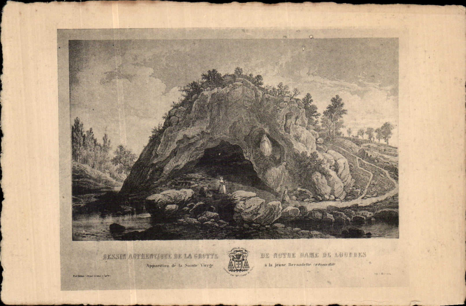 VINTAGE POSTCARD Heavy