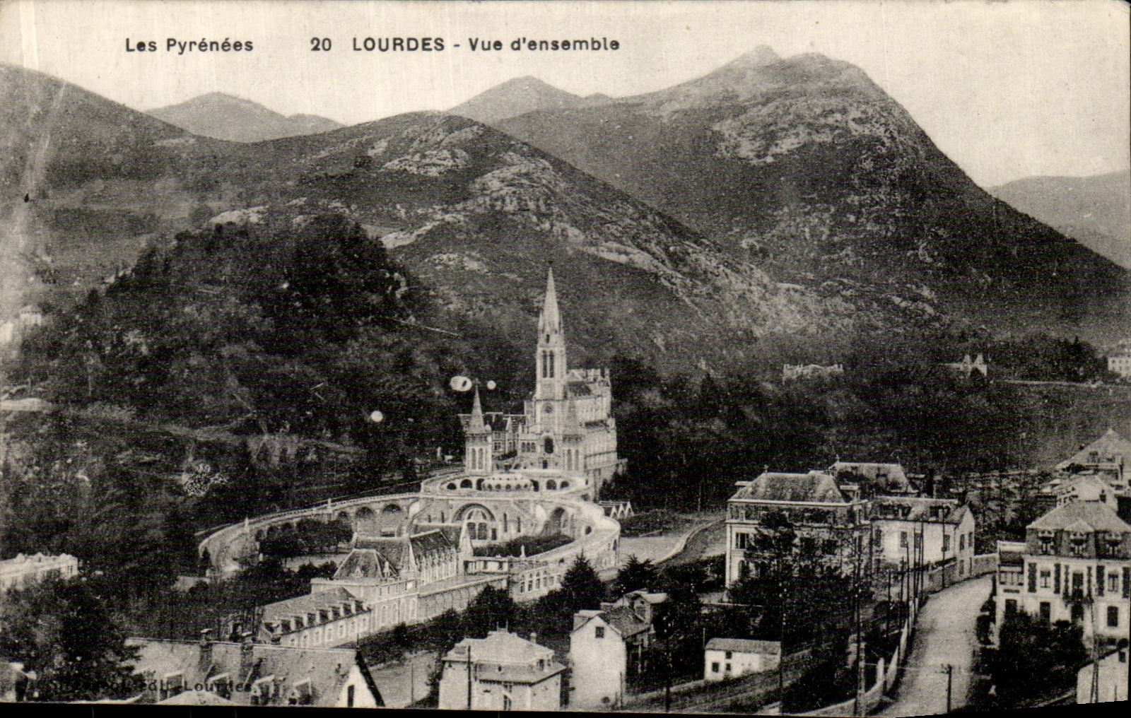 VINTAGE POSTCARD Heavy Sight D Together