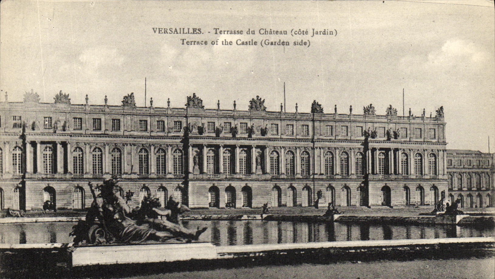 CPA Versailles Terrasse du Chateau