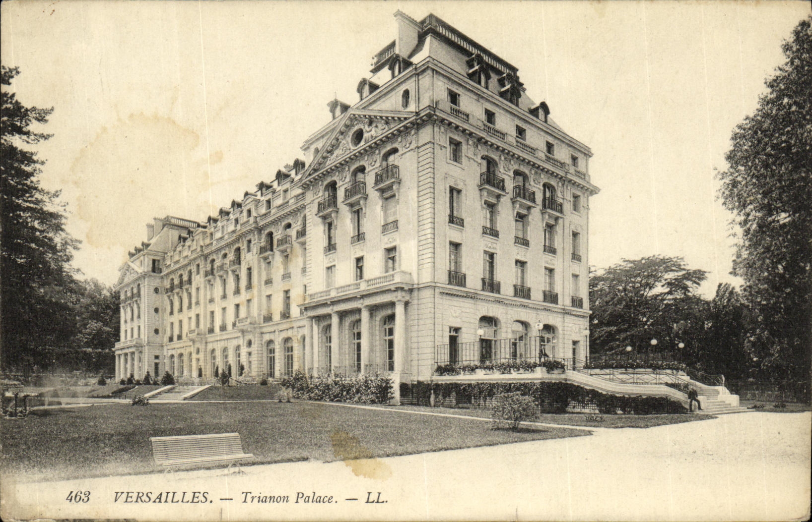 CPA Versailles Trianon Palace 