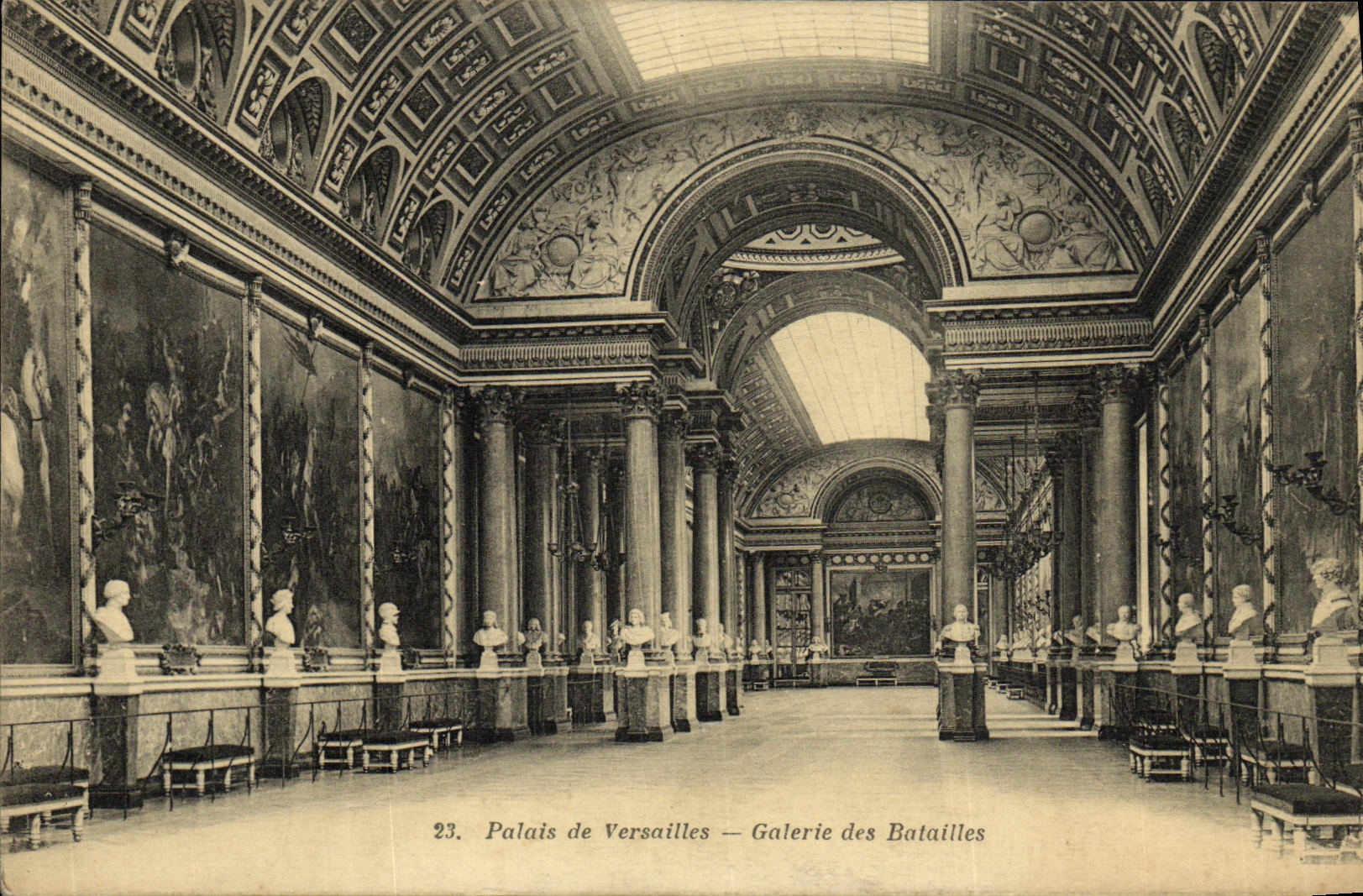 CPA Versailles Palais de Galerie des Batailles