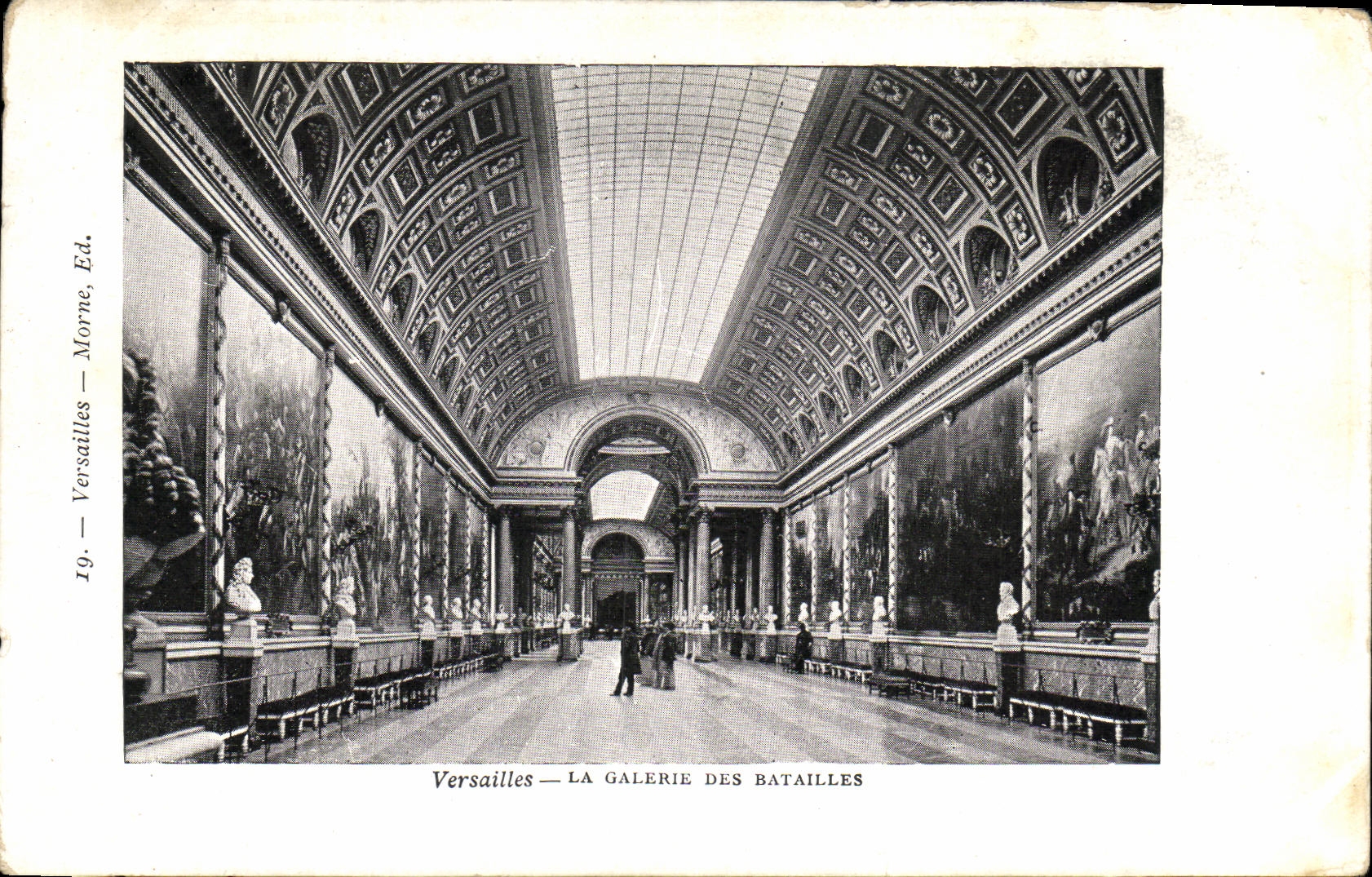 CPA Versailles La Galerie Des Batailles 