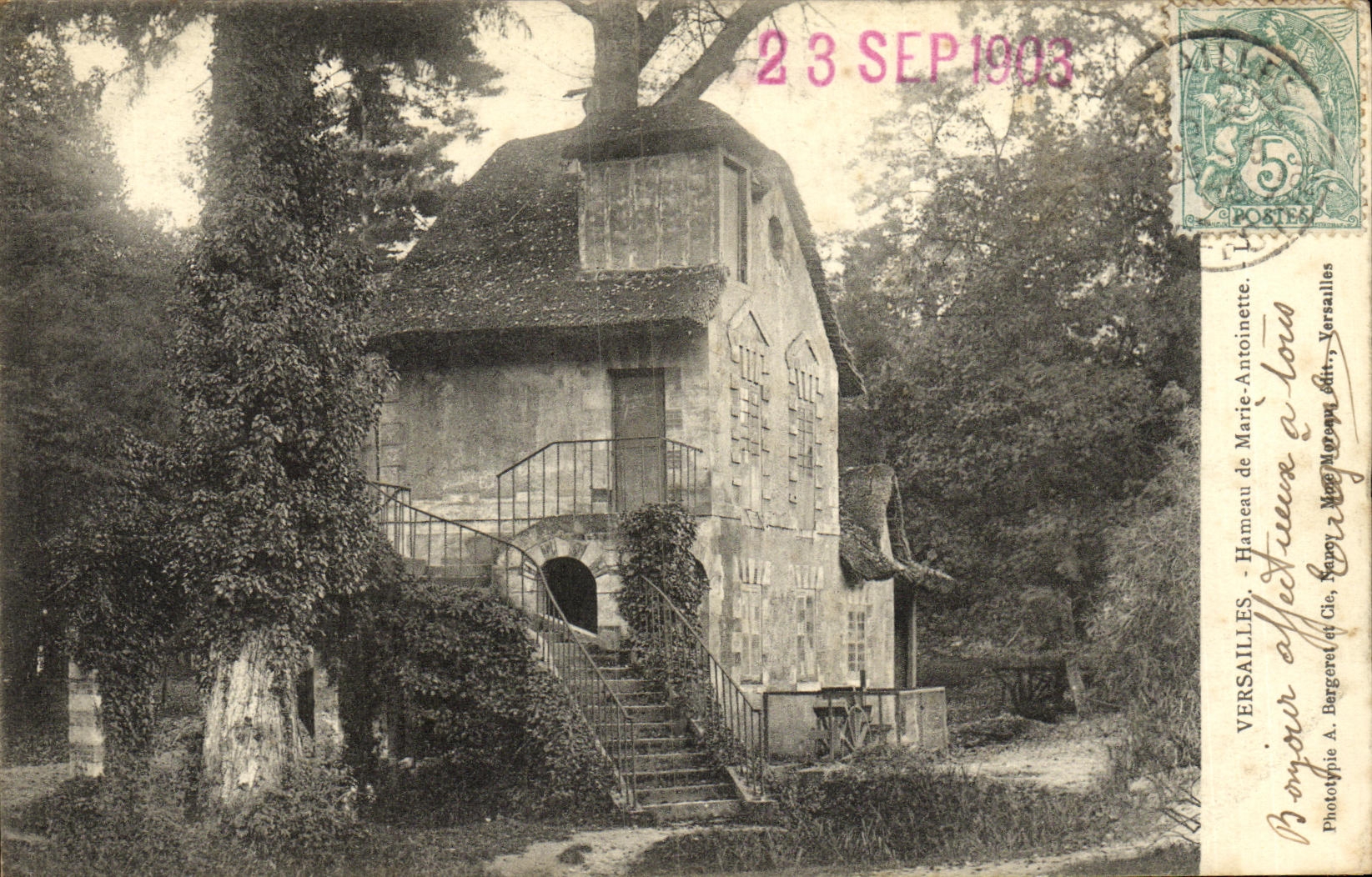 CPA Versailles Hameau Du Marie Antoinette