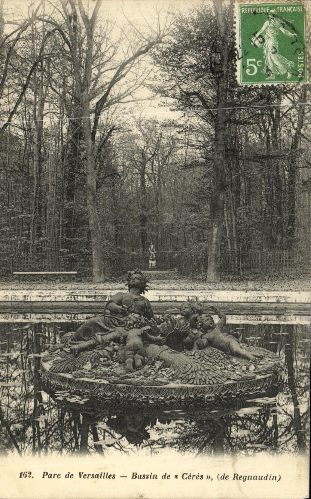 CPA Parc de Versailles Bassin De Ceres de Regnaudin