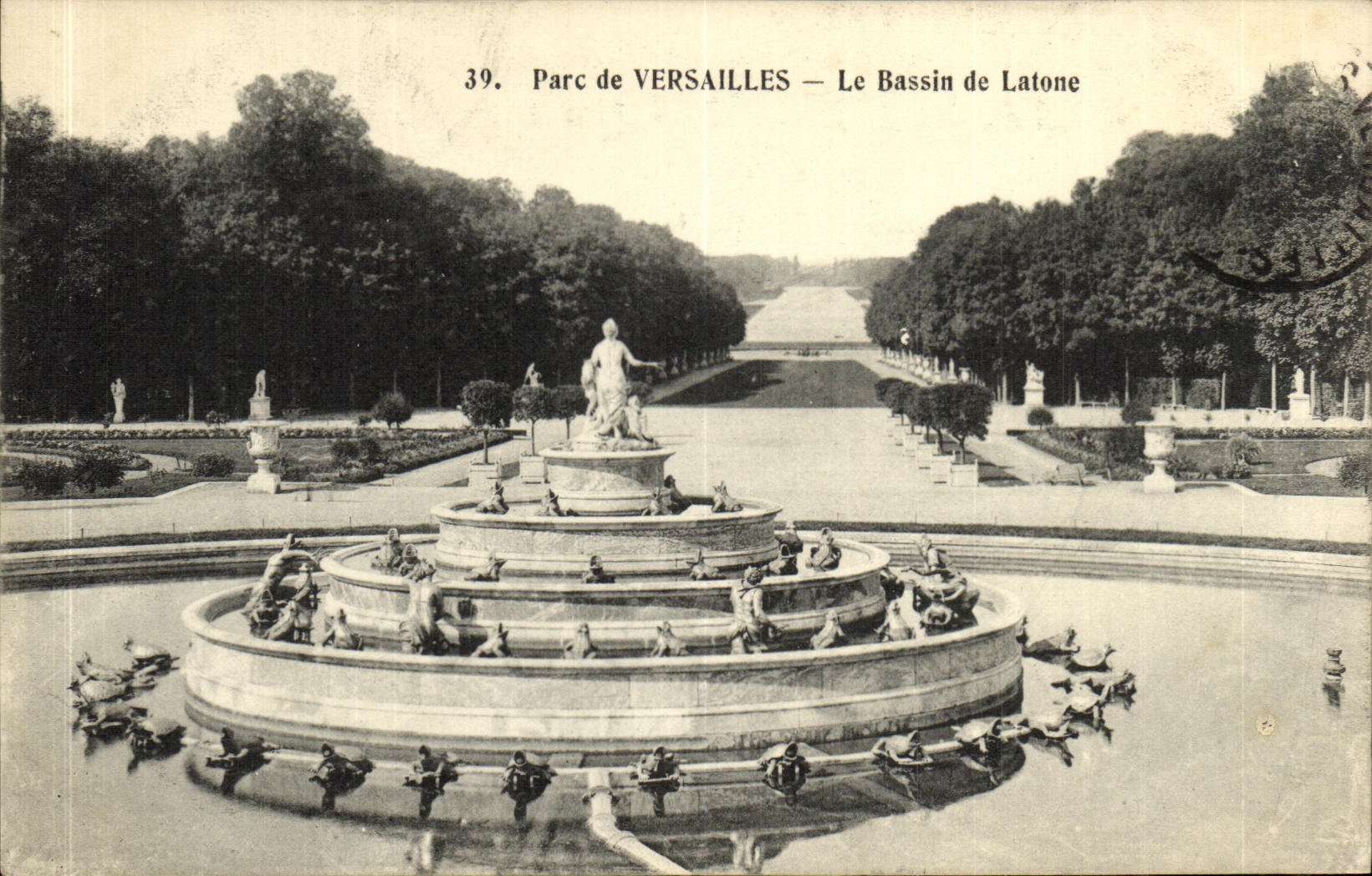 CPA Parc de Versailles Le Bassin De Latone 
