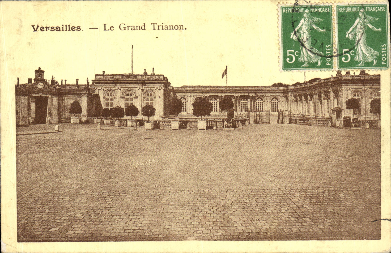CPA Versailles Le Grand trianon 