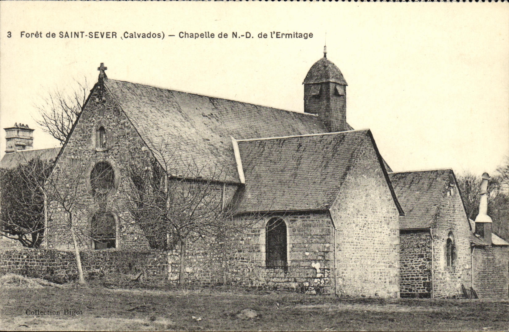 VINTAGE POSTCARD Drill of Saint Sever Chapellede NR D Of L Hermitage