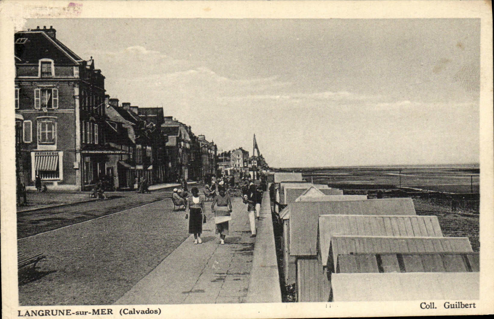 VINTAGE POSTCARD Langrune On Sea