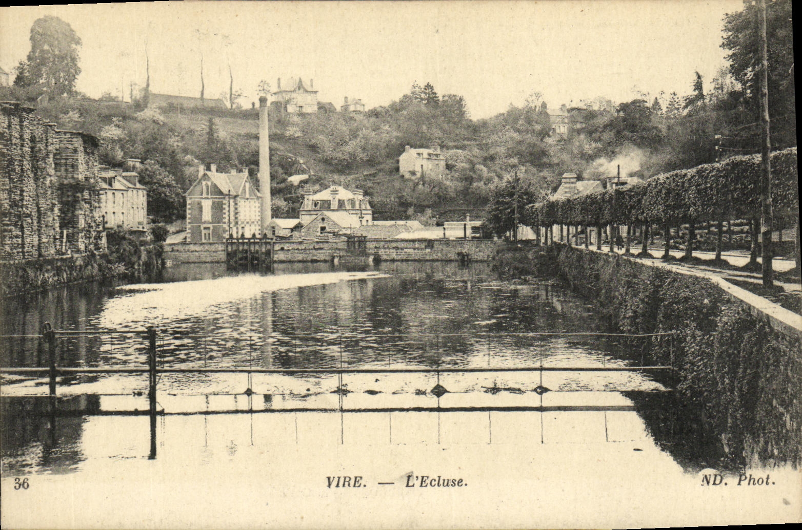 CPA Vire l ecluse