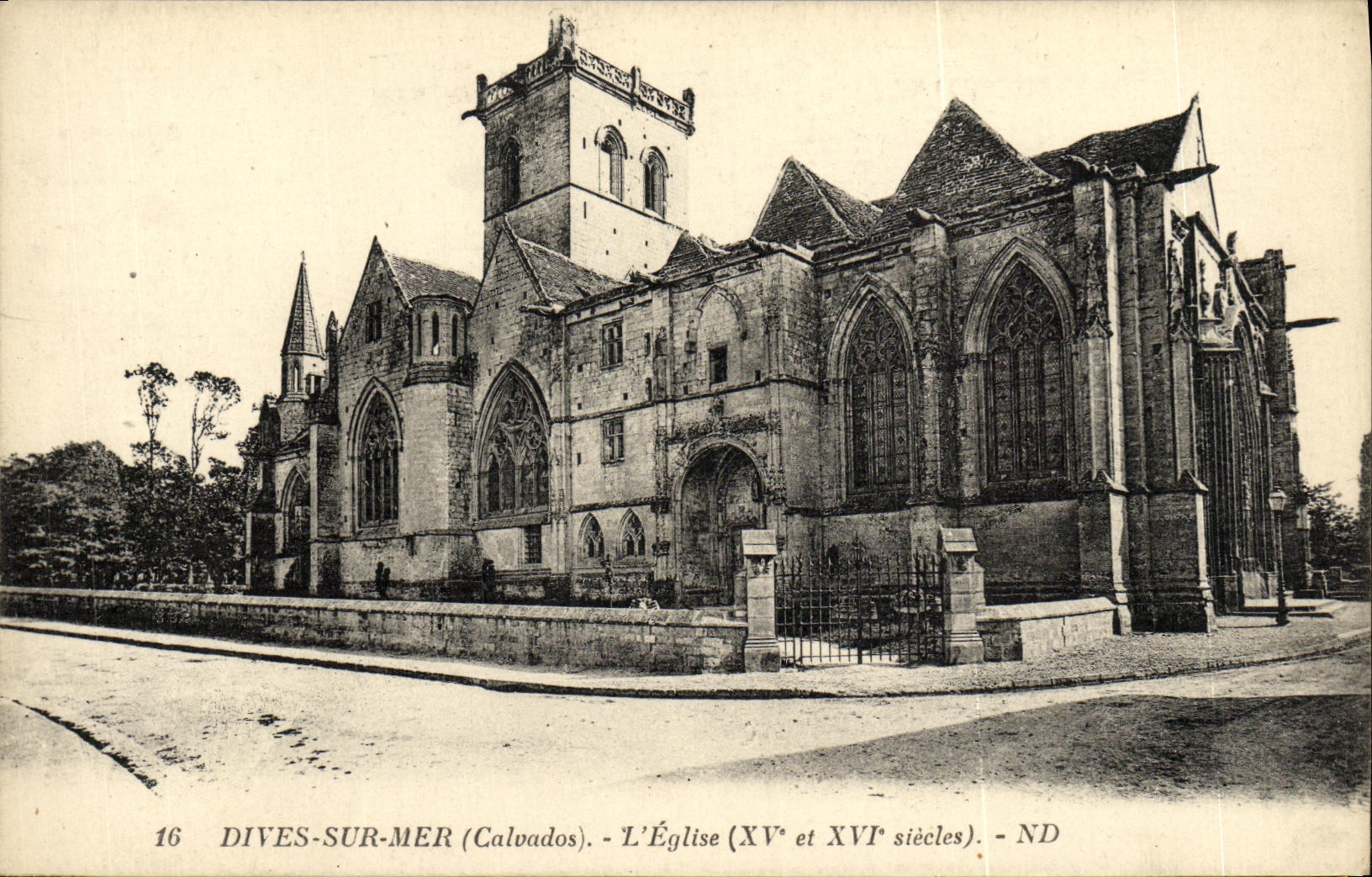 VINTAGE POSTCARD Divine On Sea L Church