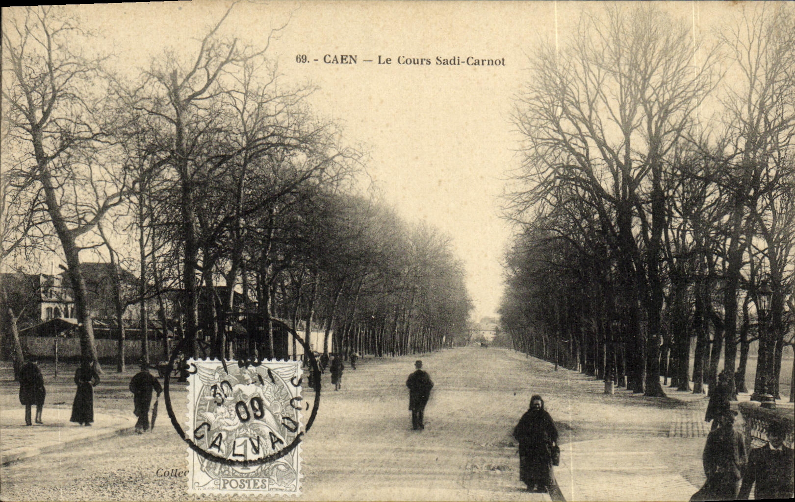 CPA Caen Le Cours Sadi Carnot 