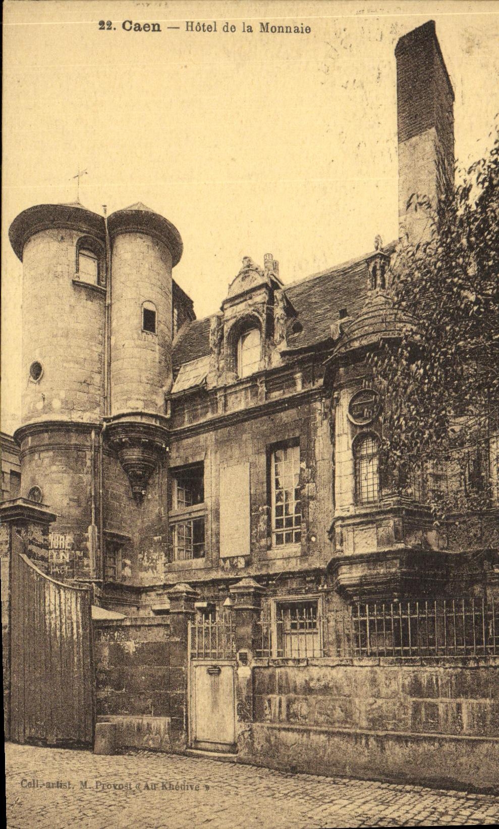 CPA Caen Hotel de La Monnaie