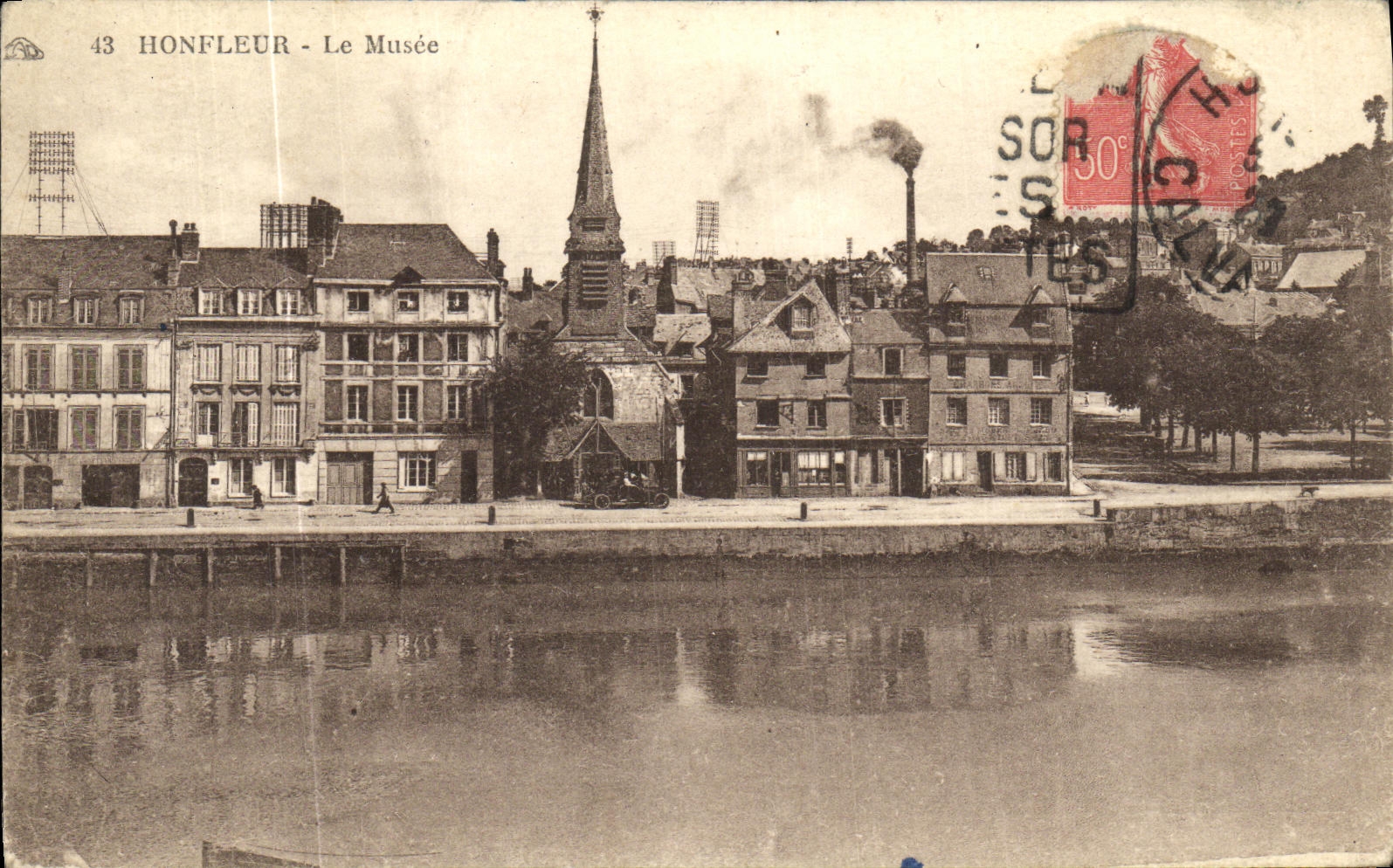 CPA Honfleur Le Musee