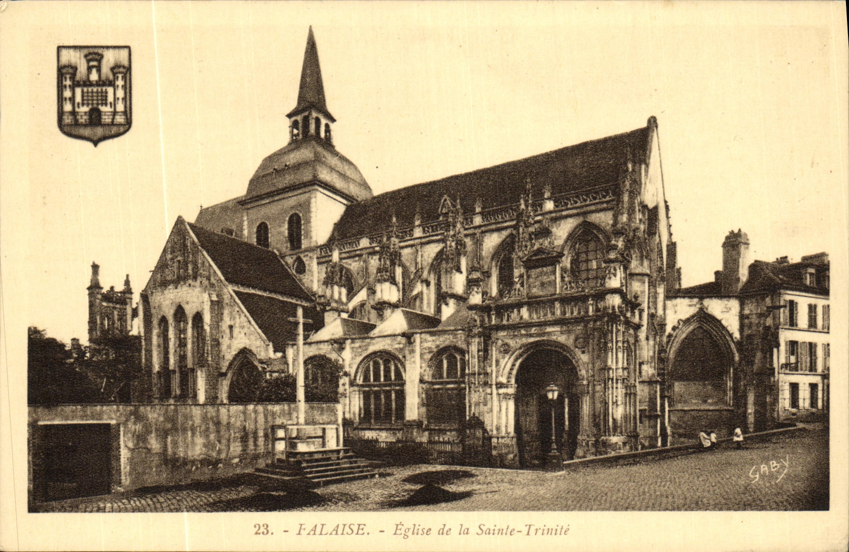 VINTAGE POSTCARD Cliff Church of the Holy Trinity