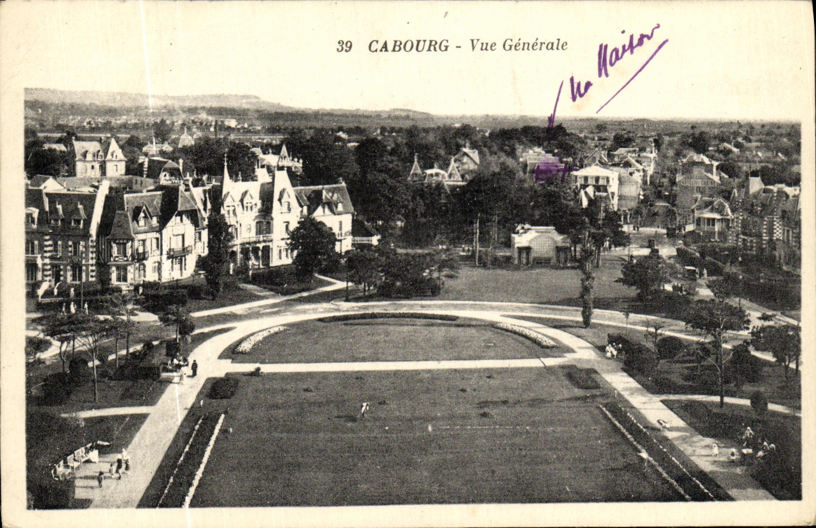 Opinion de Cabourg de la POSTAL de la VENDIMIA