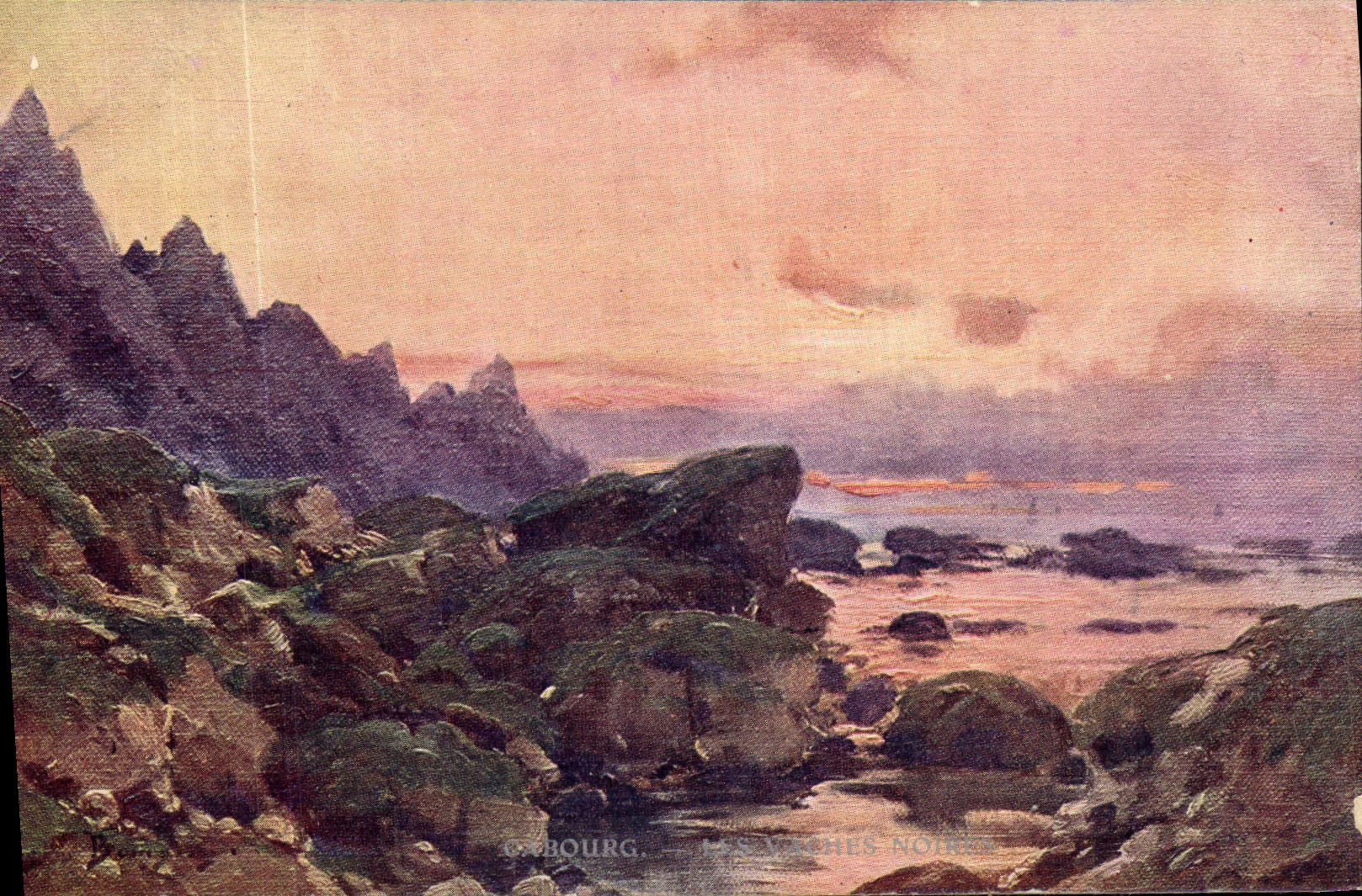 POSTAL Cabourg de la VENDIMIA