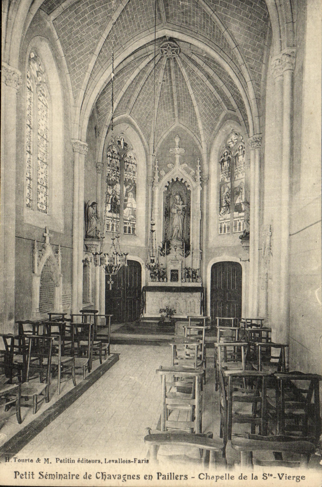 Seminario de la POSTAL de la VENDIMIA pequeno de Chavagnes en la camara acorazada de Paillers Virgin Co 